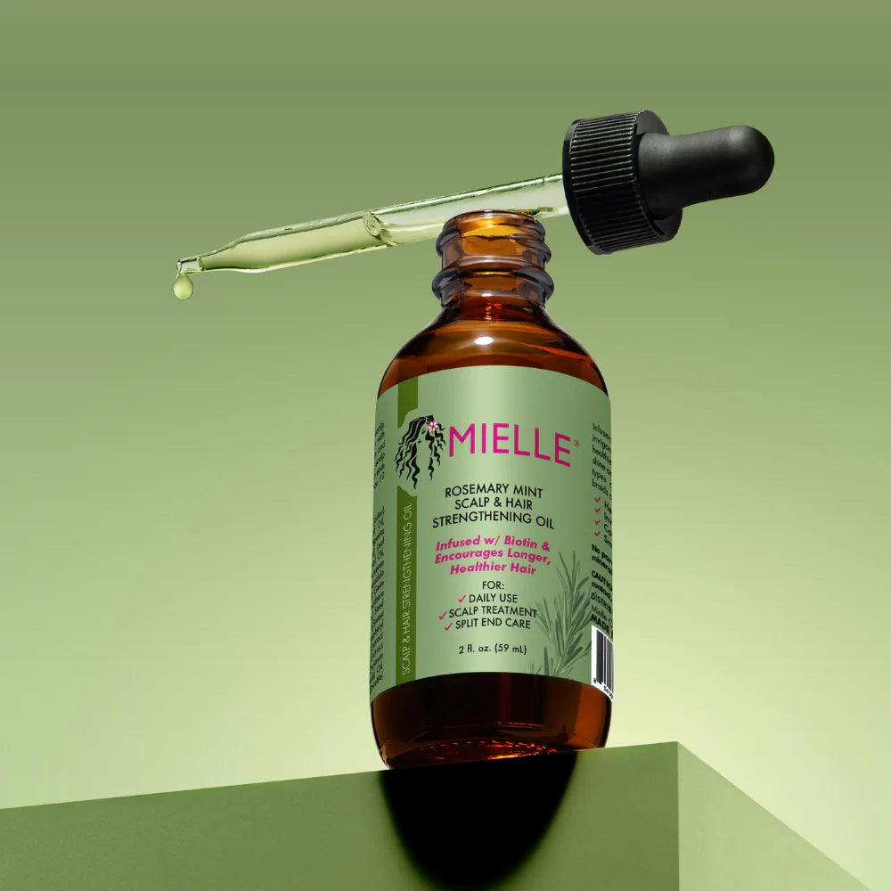 MIELLE ROSEMARY MINT SCALP & HAIR STRENGTHENING OIL