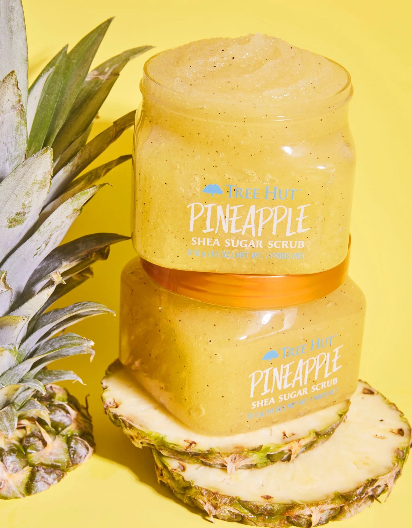 TREEHUT PINEAPPLE  SHEA SUGAR SCRUB