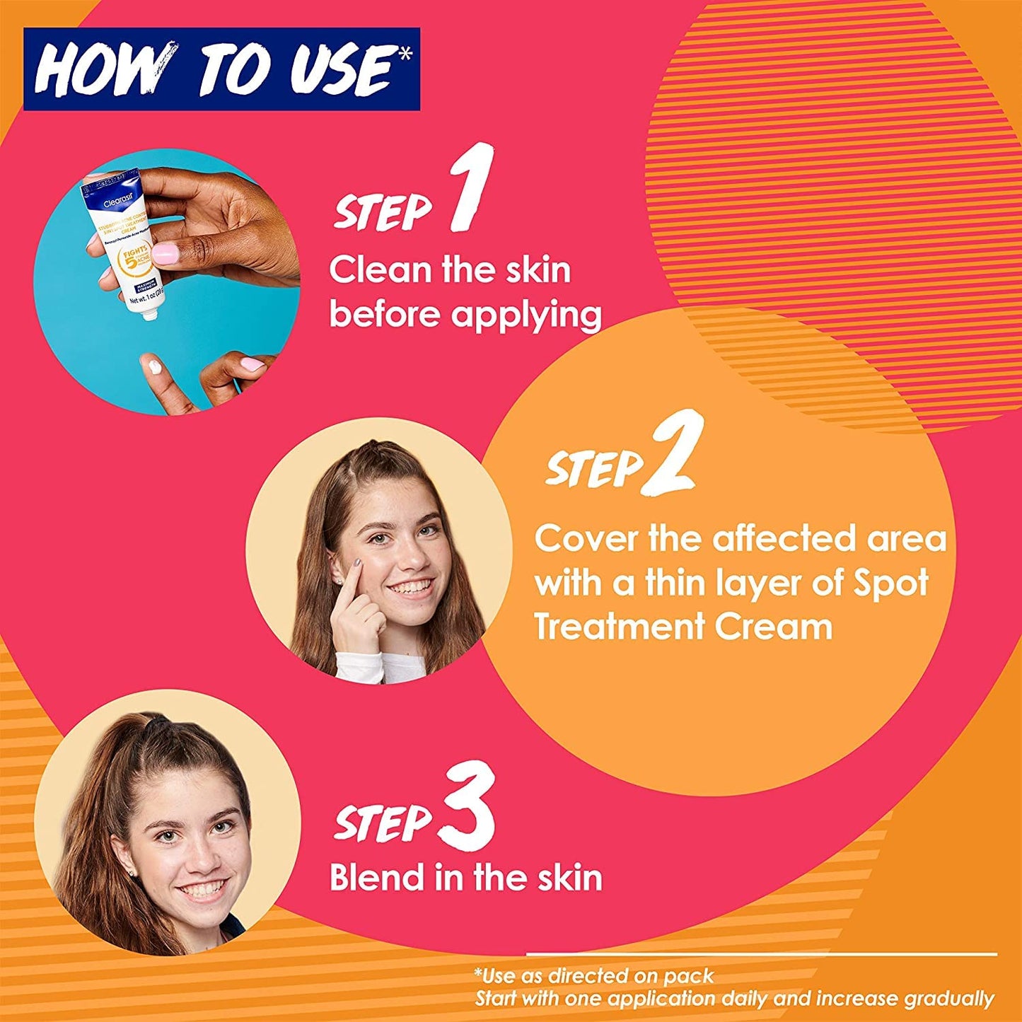 CLEARASIL ACNE CONTROL 5 IN 1 SPOT TREATMENT CREAM