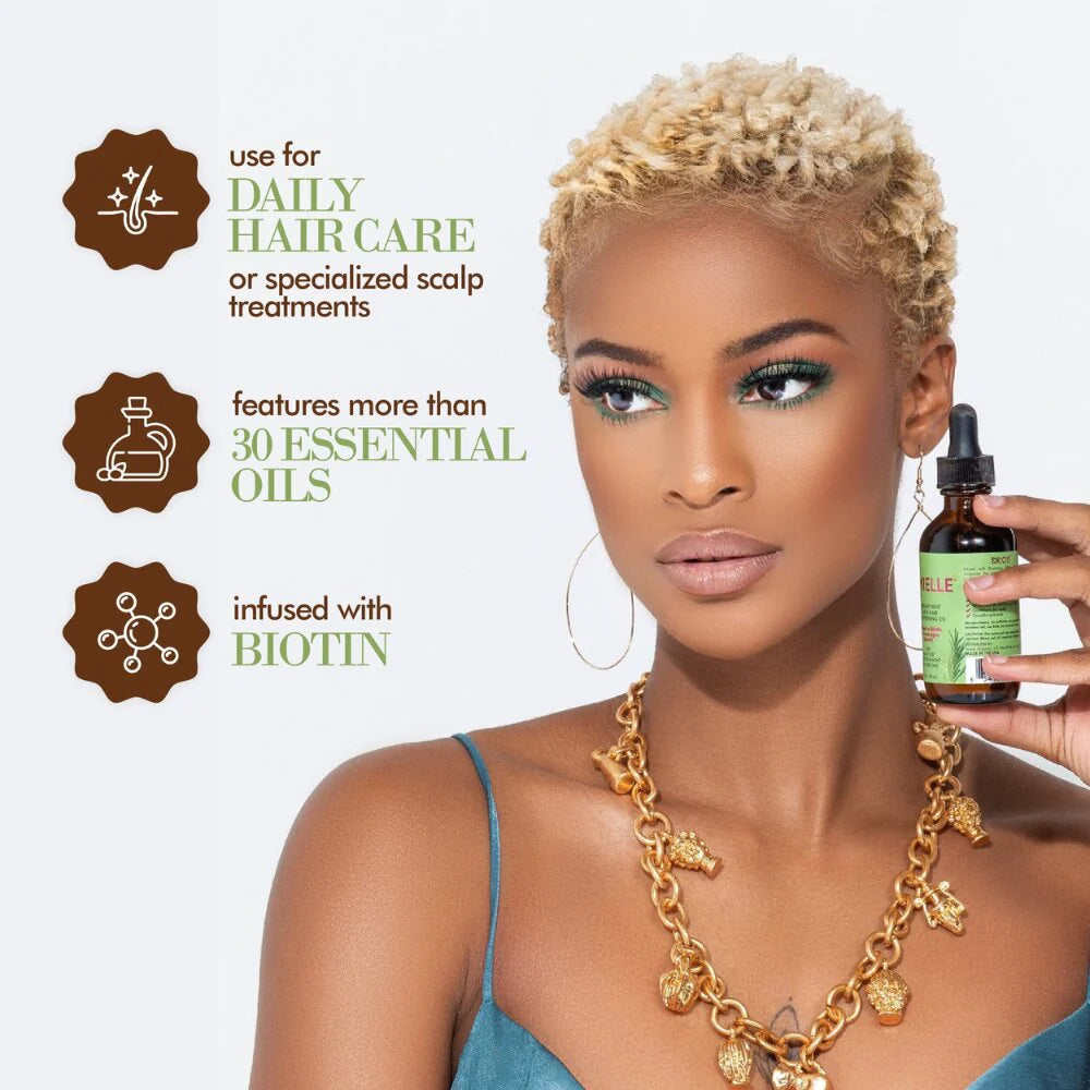 MIELLE ROSEMARY MINT SCALP & HAIR STRENGTHENING OIL