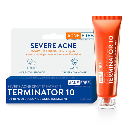 ACNEFREE TERMINATOR 10 ACNE SPOT TREATMENT WITH BENZOYL PEROXIDE 10%