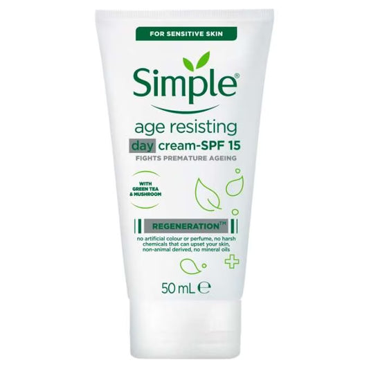 SIMPLE REGENERATION AGE RESISTANT DAY CREAM SPF 15