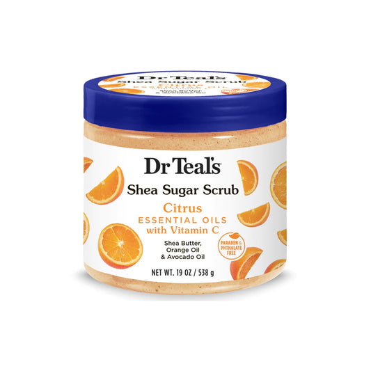 DR TEAL’S SHEA SUGAR CITRUS BODY SCRUB