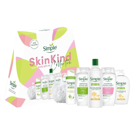 SIMPLE SKIN KIND BATH AND BODY GIFT SET