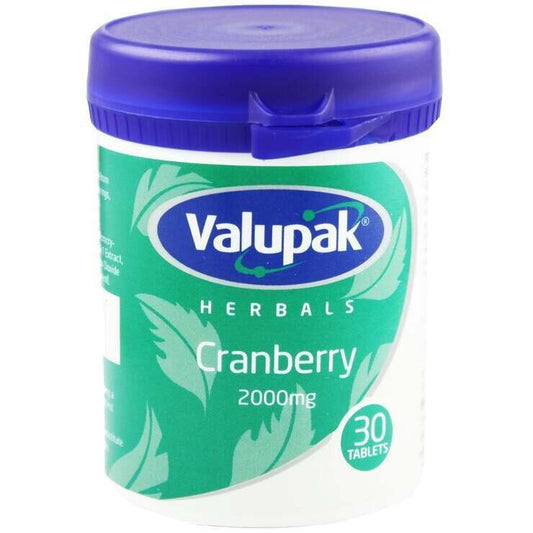 VALUPAK CRANBERRY SUPPLEMENTS