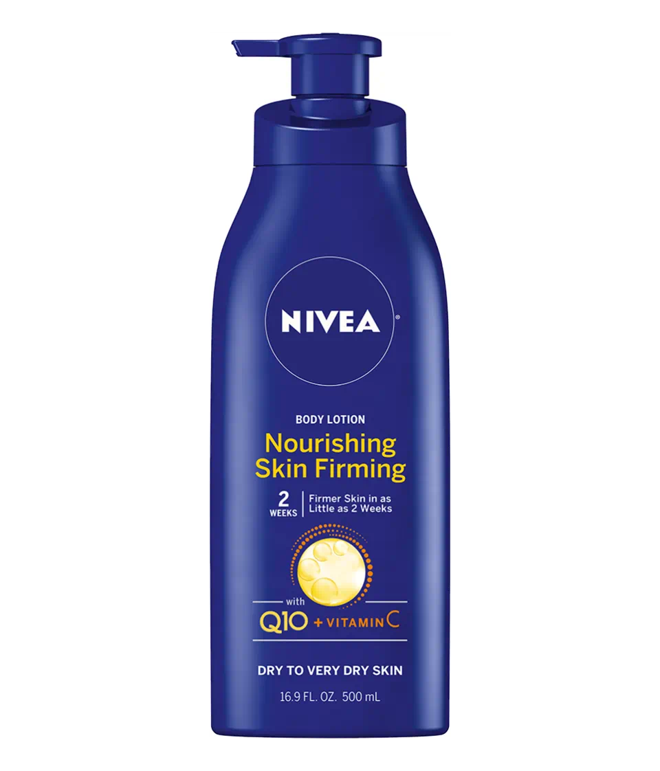 NIVEA NOURISHING SKIN FIRMING BODY LOTION W/ Q10 & VITAMIN C